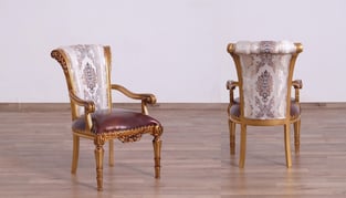 Buy now Bronze, Gold, Pearl, Ebony European Furniture 51955-DT-9PC