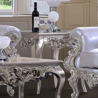 Buy Silver Homey Design  Accent Tables 