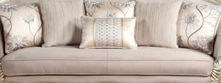 Champagne Cosmos Furniture Elanor-Set-2 Living Room interior