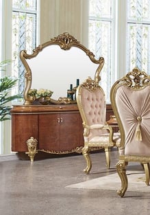 Buy Gold, Pink Homey Design  Dining Room 