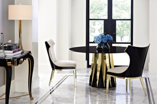 Order Gold, Ivory Caracole SIG-017-281-Set-2 Dining Room now