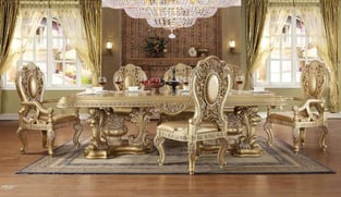 Dining Room  Gold, Antique Homey Design  image