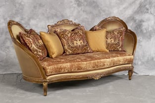 Beige, Bronze, Gold Benneti Benetti's-Felisa-Sofa Living Room interior