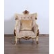 Luxury Antique Gold & Beige VERONICA Chair Set 2 Pcs EUROPEAN FURNITURE Traditional