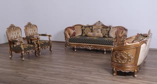 Order Gold, Sand, Black European Furniture 35552-S Living Room now