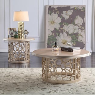 Accent Tables  Champagne Homey Design  image