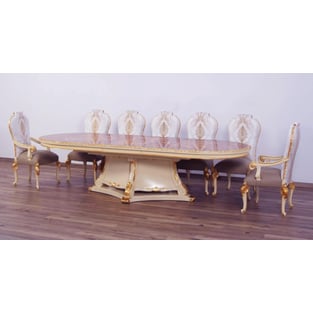 Order Beige, Gold, Pearl European Furniture 40059-D-Set-9 Dining Room now