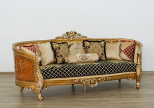 Living Room  Gold, Antique, Silver, Black European Furniture image