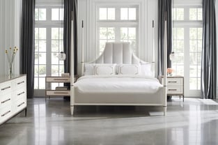 Pearl, Gray Caracole CLA-021-103 CLA-021-123P Bedroom interior