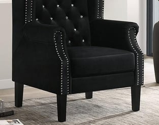 Order Black Cosmos Furniture 3037BLKBOL Living Room now