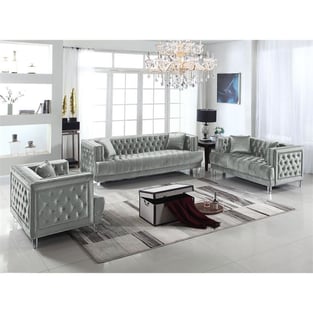 Order Silver Cosmos Furniture 3037SIKEN Living Room now