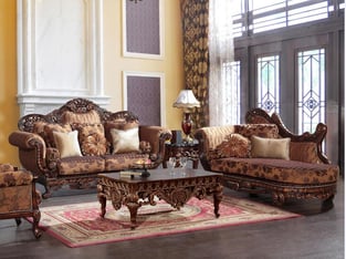 Living Room  Burgundy, Caramel, Mocha, Gold, Coffee Homey Design  image