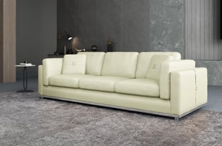 Buy Off-White European Furniture Living Room 