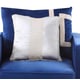 Navy Fabric Sofa & Loveseat Set 2Pcs w/ Gold Steel Legs Transitional Cosmos Furniture Lawrence