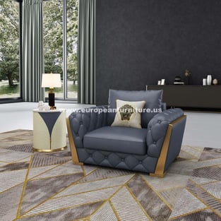 Living Room  Gray European Furniture image