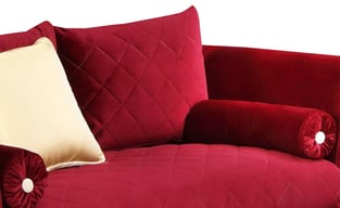 Order Gold, Red Cosmos Furniture Ruby-Set-2 Living Room now