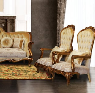 Living Room  Bronze, Gold European Furniture image