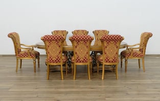 Dining Room  Bronze, Gold, Red, Ebony European Furniture photo