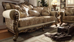 Order Brown, Gold Homey Design  HD-506-5PC Living Room now