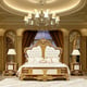 Thumbnail of Bedroom  White, Gold, Dark Cherry Homey Design  photo