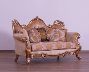 Order Brown, Gold, Antique, Silver European Furniture 38994-S-Set-4 Living Room now