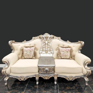 Buy Gold Finish, Metallic Homey Design  Living Room 