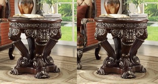 Accent Tables  Brown, Silver Homey Design  image