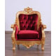 Thumbnail of Buy Burgundy, Gold, Antique European Furniture Living Room 