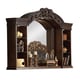 Cherry Finish Wood Queen Bedroom Set 6Pcs w/Chest Traditional Cosmos Furniture Aspen