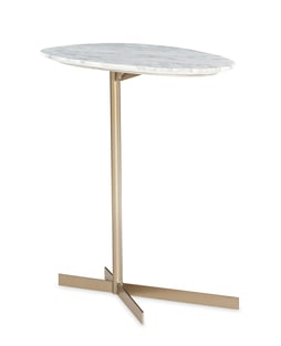 Accent Tables  Gold, Marble Caracole photo