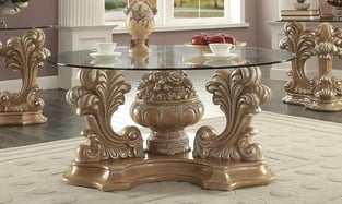 Accent Tables  Golden Beige, Antique Silver Homey Design  image