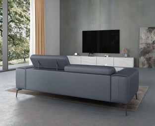 Buy Smoke, Gray European Furniture Living Room 