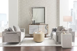 Living Room  Brown, Light Gray Caracole image