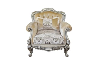 Buy Antique, Silver European Furniture Living Room 