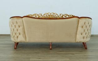 Brown, Gold European Furniture 45354-Set-3 Living Room interior