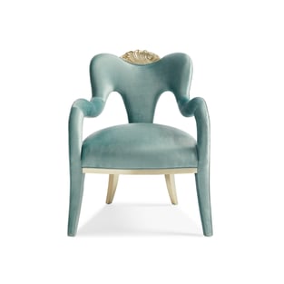 Buy Gold, Light Blue Caracole Living Room 