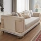 Thumbnail of Order Beige, Gold Homey Design  HD-9005-SET3 Living Room now