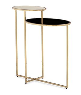 Accent Tables  Gold, Cream, Black Caracole image