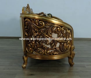 Buy Bronze, Gold, Antique European Furniture Living Room 