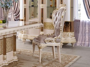 Buy Beige, Gold Homey Design  Dining Room 