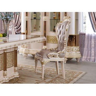 Buy Beige, Gold Homey Design  Dining Room 