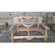 Luxury Golden Bronze Wood Trim CLEOPATRA Sofa Set 3Pcs EUROPEAN FURNITURE Classic