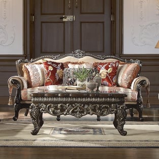 Living Room  Mahogany, Brown Homey Design  image