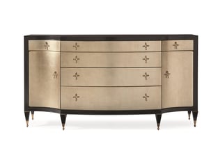 Buy Gold, Black Finish Caracole Bedroom 