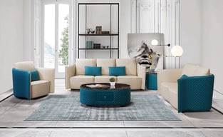 Order Beige, Blue European Furniture EF-52554-S Living Room now