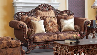 Living Room  Burgundy, Caramel, Mocha, Gold, Coffee Homey Design  image