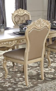 Order Gold Cosmos Furniture Miranda-Set-7 Dining Room now