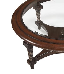 Accent Tables  Dark Brown Benneti photo