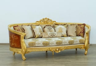 Buy now Mahogany, Beige, Gold, Antique, Ebony European Furniture 68584-Set-2