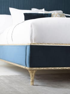 Order Gold, Blue Caracole C063-419-102-Set-4 Bedroom now